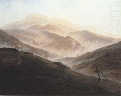 Memory of the Riesengebirge (mk10), Caspar David Friedrich